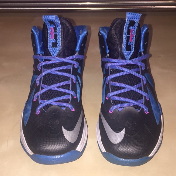Black Pink Lebron Black And Purple Lebron 10 Black Blue Pink Nike